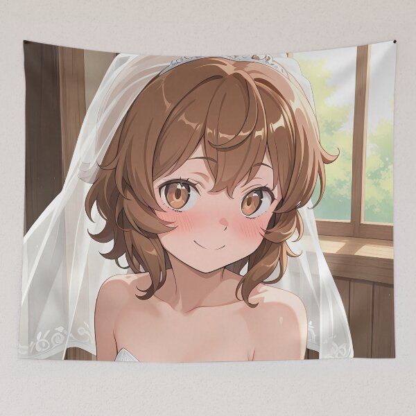 Item preview, Liliruca Arde Danmachi Anime Girl Waifu Fantasy Wedding Indoor Cute designed and sold by riadjamai.