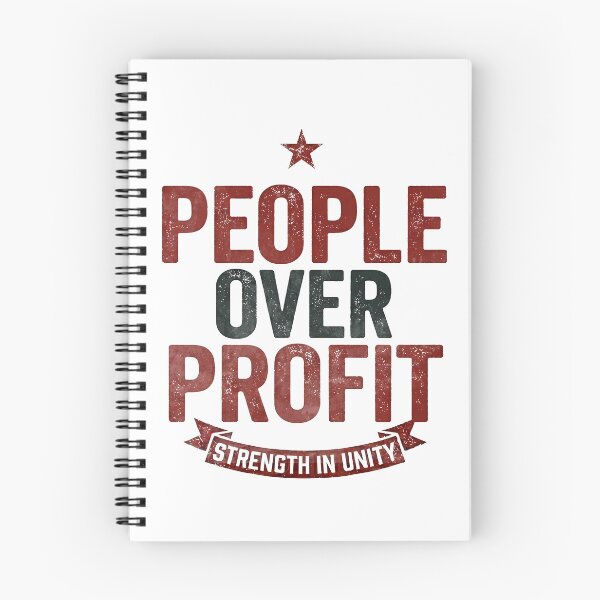 Item preview, People Over Profit Workers First Labor Movement Art designed and sold by RoyesButler.