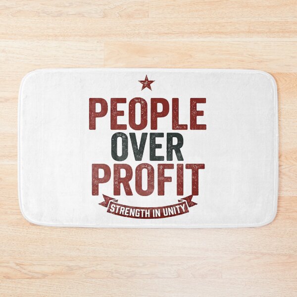 Item preview, People Over Profit Workers First Labor Movement Art designed and sold by RoyesButler.