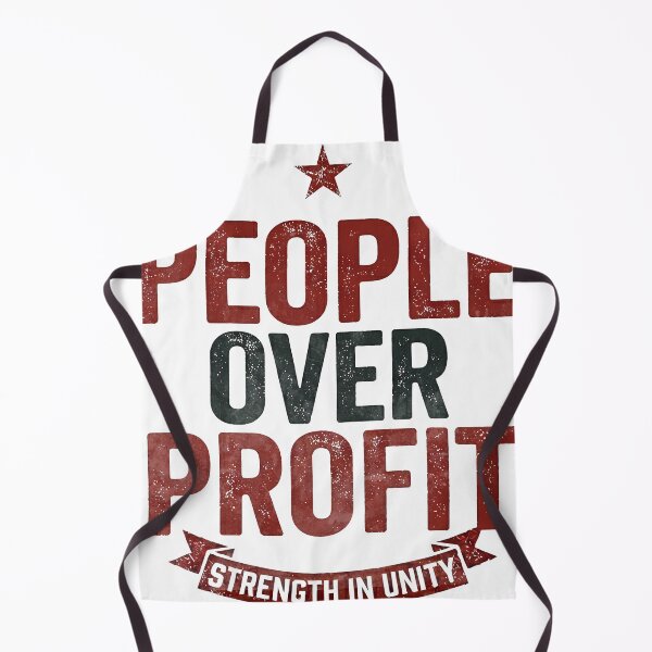 Item preview, People Over Profit Workers First Labor Movement Art designed and sold by RoyesButler.