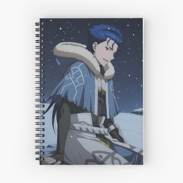 Item preview, Lancer Fate Stay Night Anime Snowfield Warrior Calm designed and sold by riadjamai.