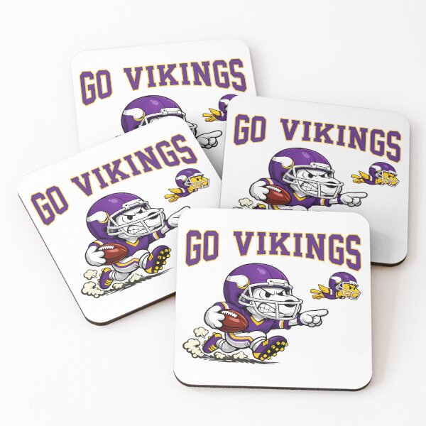 Item preview, Snoopy And Woodstock Minnesota Vikings Football designed and sold by JonathalIngham.