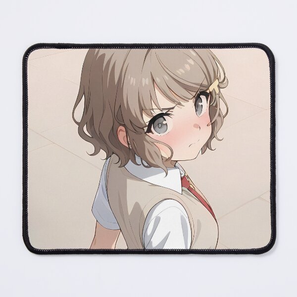 Item preview, Tomoe Koga Bunny Girl Senpai Anime Girl Waifu School Uniform designed and sold by riadjamai.