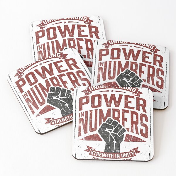 Item preview, Power in Numbers United Workers Solidarity Forever designed and sold by RoyesButler.