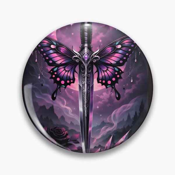 Item preview, The Butterfly Dagger | Ethereal Stiletto & Dark Romanticism Art designed and sold by Studio77-Gothic.