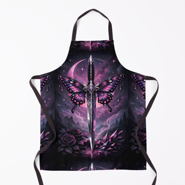 Item preview, The Butterfly Dagger | Ethereal Stiletto & Dark Romanticism Art designed and sold by Studio77-Gothic.