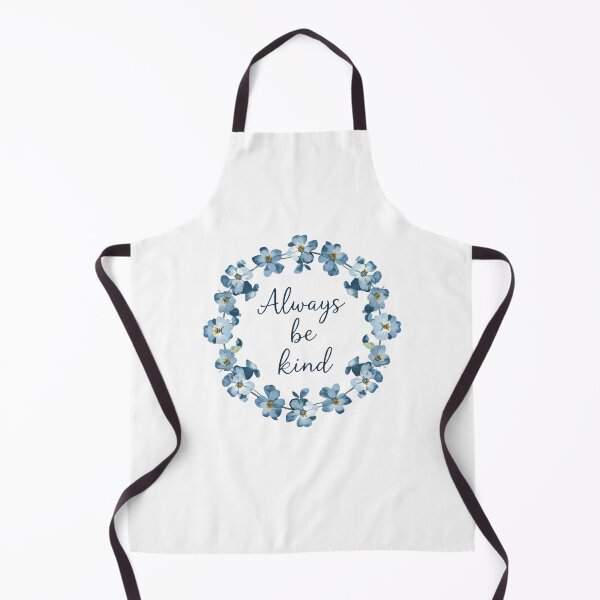 Item preview, Always be kind blue flowers designed and sold by uunaa.