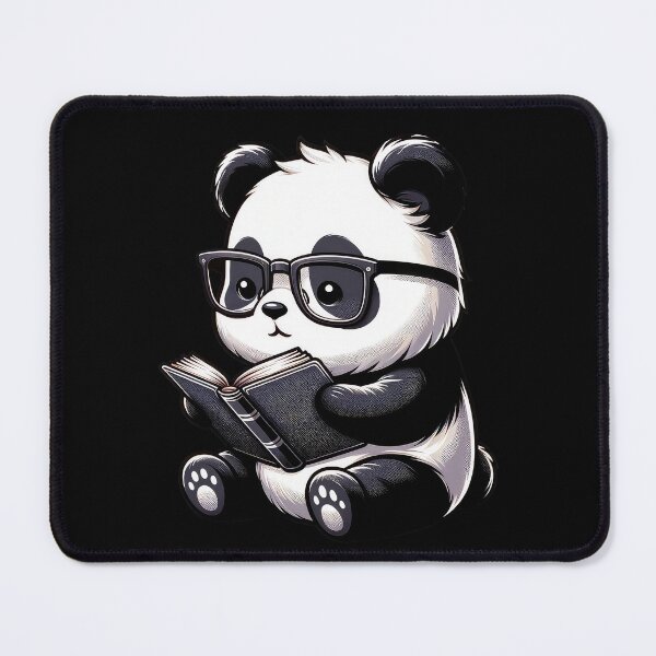 Item preview, Book Lover Panda Reading Books  designed and sold by BlueBerry-Pengu.