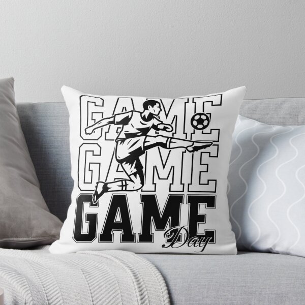 Item preview, Soccer Game Day Retro Varsity Athlete Kick Sports designed and sold by Abaseen.