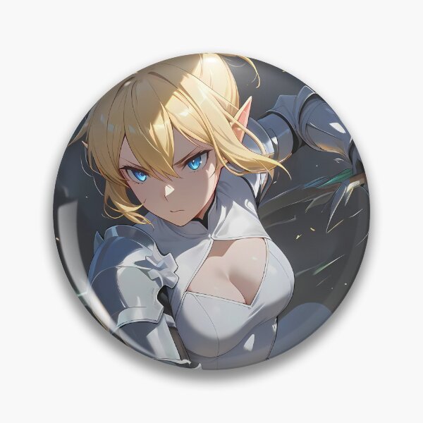 Item preview, Ryuu Lion Danmachi Anime Elf Warrior Combat Fantasy Green designed and sold by riadjamai.