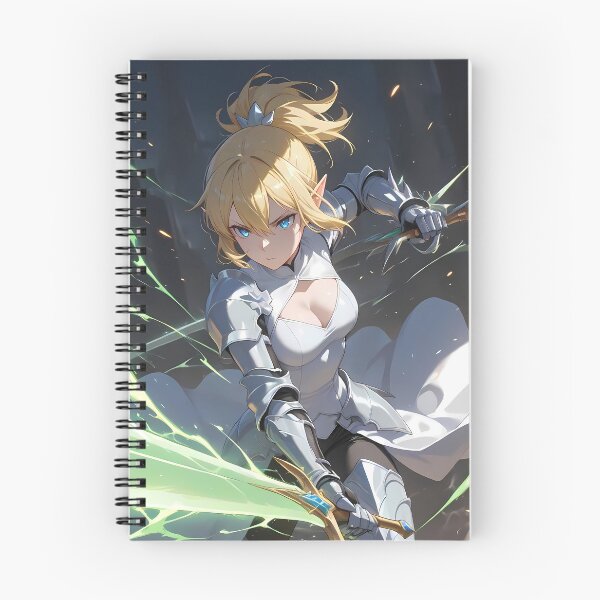 Item preview, Ryuu Lion Danmachi Anime Elf Warrior Combat Fantasy Green designed and sold by riadjamai.