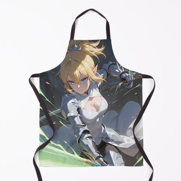 Item preview, Ryuu Lion Danmachi Anime Elf Warrior Combat Fantasy Green designed and sold by riadjamai.