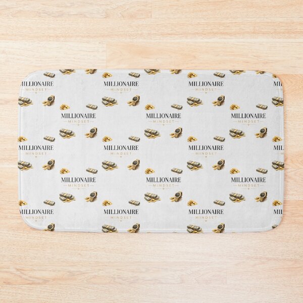 Item preview, Millionaire Mindset Clean Luxury Money Design designed and sold by Nixora.