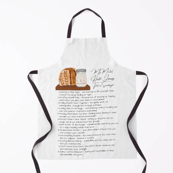 Item preview, Mental journey as sourdough designed and sold by bruise+blush.