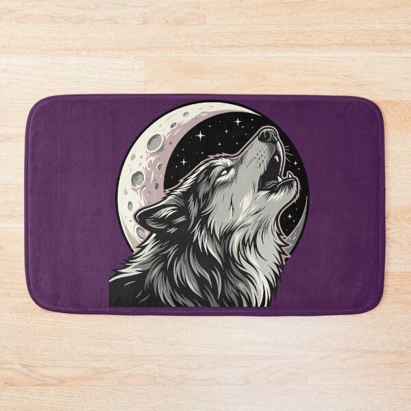 Item preview, Wolf of the Eternal Moonrise designed and sold by inkioboutique.