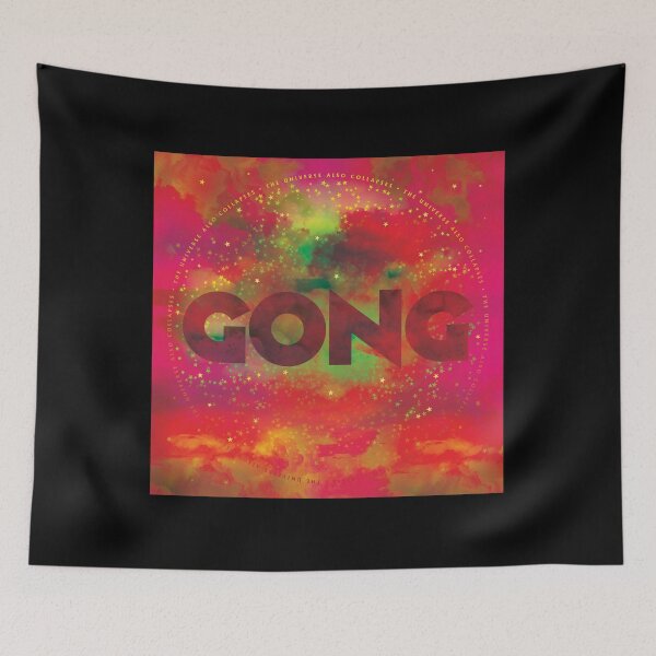 Item preview, Gong - The Universe Also Collapses album 2019 designed and sold by CreepyApparel.