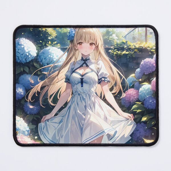 Item preview, Mahiru Shiina Angel Next Door Hydrangea Garden Dream designed and sold by riadjamai.