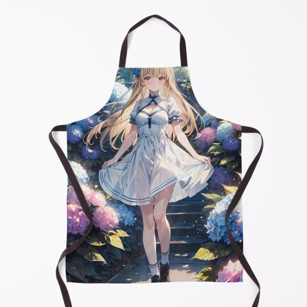 Item preview, Mahiru Shiina Angel Next Door Hydrangea Garden Dream designed and sold by riadjamai.