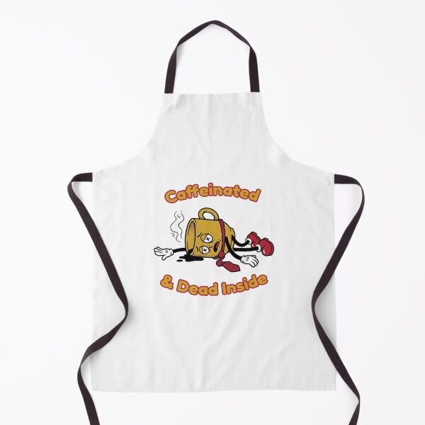 Item preview, Burnt Out Coffee Cup – Funny Overworked Coffee Lover Cartoon Design designed and sold by KAYJAY DESIGNS.