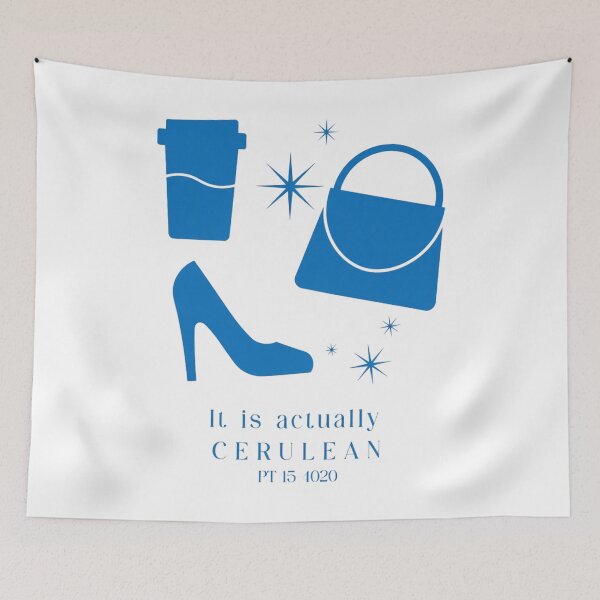 Item preview, Blue Cerulean, Devil Wears designed and sold by AutumnverArt.