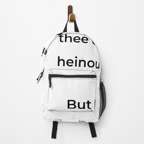 Item preview, "But I forbid thee one most heinous crime:" - print black designed and sold by ariksworld.