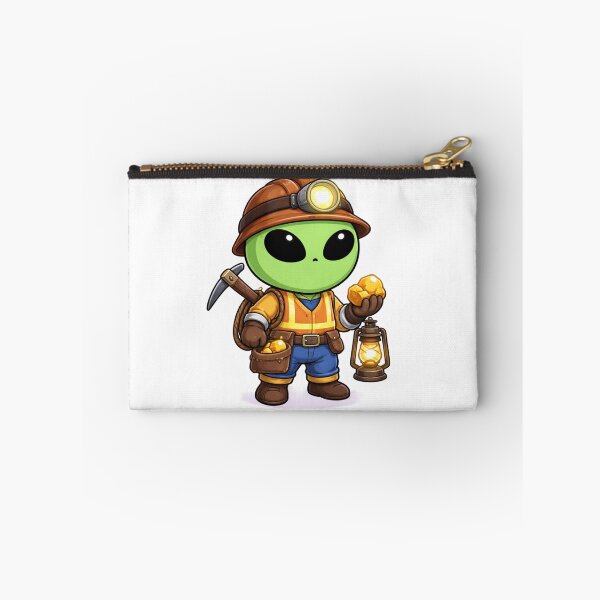 Item preview, Alien Miner Chibi | Gold Space Character designed and sold by fedetrev.