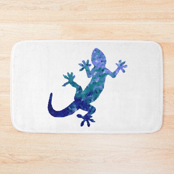 Item preview, Blue mosaic lizard designed and sold by bravoalpha.