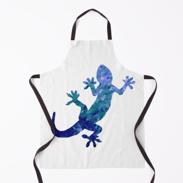Item preview, Blue mosaic lizard designed and sold by bravoalpha.