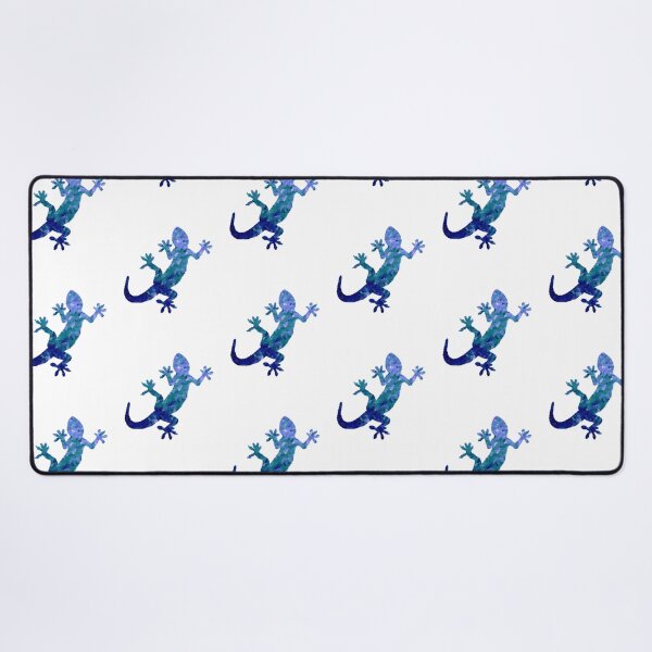 Item preview, Blue mosaic lizard designed and sold by bravoalpha.