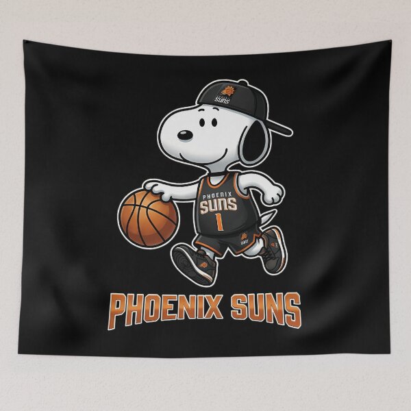 Item preview, Snoopy Phoenix Suns Basketball designed and sold by Morphologiona.