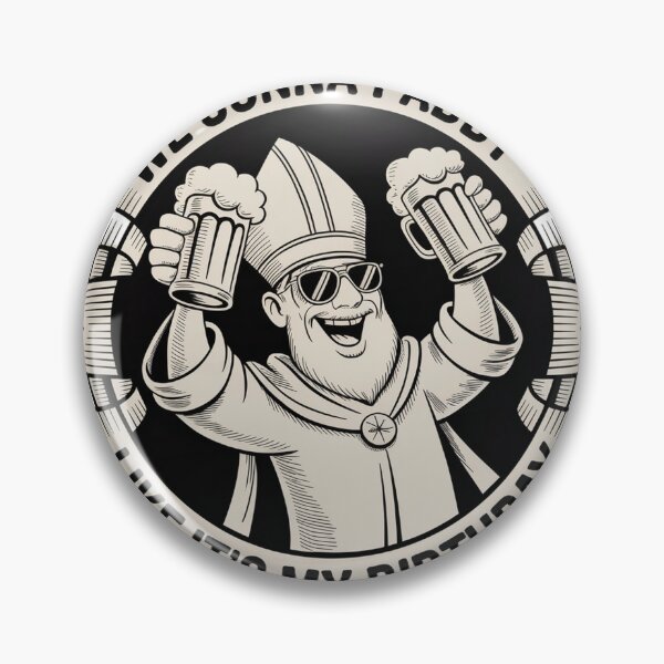 Item preview, Vintage Badge Saint Patrick Beer Toast Art designed and sold by Bloomkept.