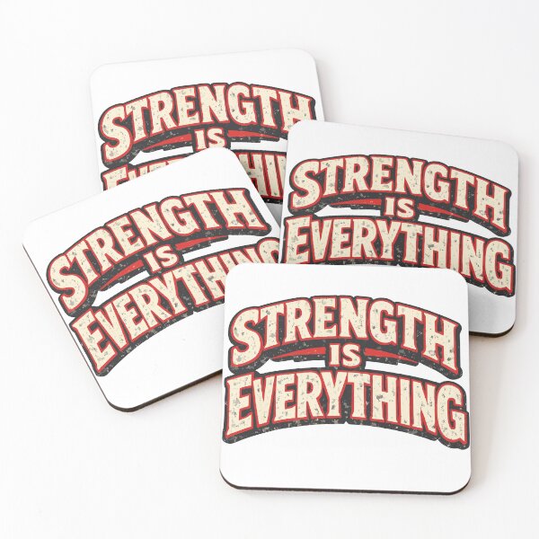 Item preview, Strength Is Everything Gym Motivation designed and sold by athenaVart.