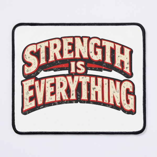 Item preview, Strength Is Everything Gym Motivation designed and sold by athenaVart.