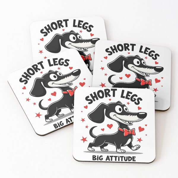 Item preview, Short Legs Big Attitude | Funny Dachshund T-Shirt | Dachshund Mom Dad Gift | Wiener Dog designed and sold by vaninochu.