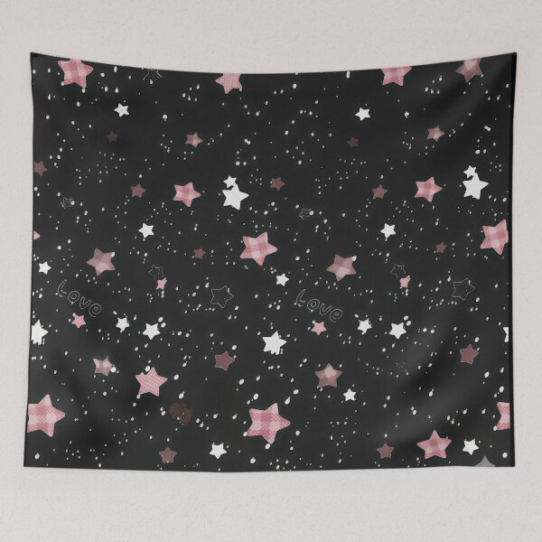 Item preview, Pink Gingham Star designed and sold by Osayun.