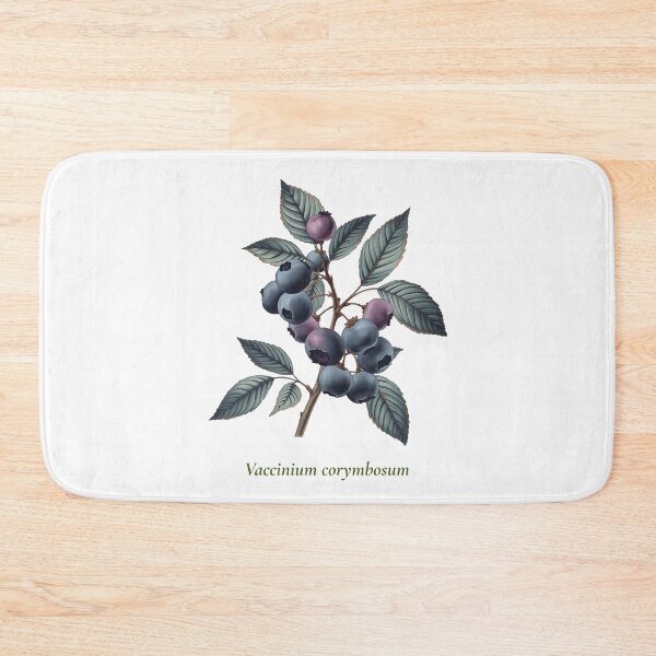 Artikelvorschau, Botanisches Blaubeer-T-Shirt | Vintage-Illustration der Heidelbeere (Vaccinium corymbosum) | Geschenk für Beerenliebhaber entworfen und verkauft von Panom Suavichien.