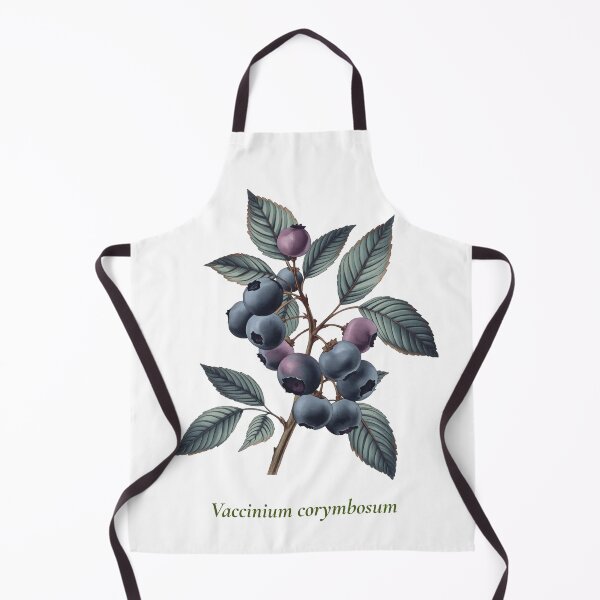 Artikelvorschau, Botanisches Blaubeer-T-Shirt | Vintage-Illustration der Heidelbeere (Vaccinium corymbosum) | Geschenk für Beerenliebhaber entworfen und verkauft von Panom Suavichien.