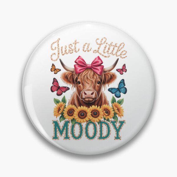 Item preview, Just Moody Cute Highland Cows Lover Easter Day designed and sold by TyraYoung.