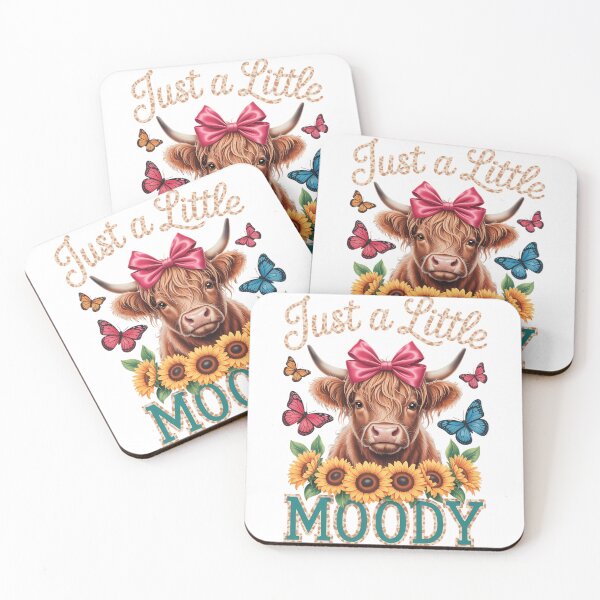 Item preview, Just Moody Cute Highland Cows Lover Easter Day designed and sold by TyraYoung.