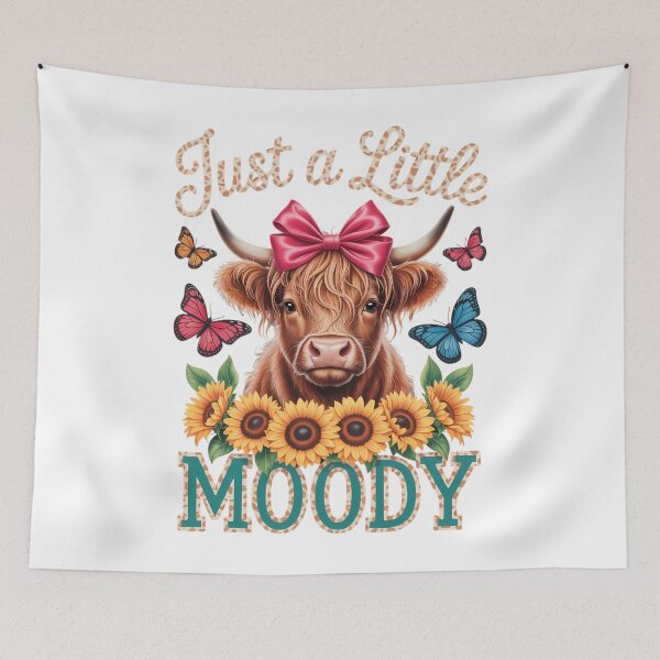 Item preview, Just Moody Cute Highland Cows Lover Easter Day designed and sold by TyraYoung.