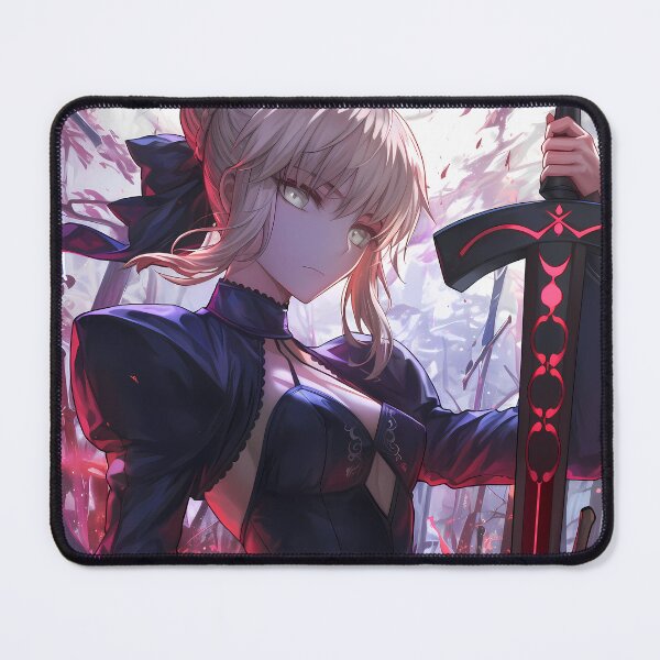 Item preview, Saber Alter Fate Stay Night Dark Knight Gothic Crimson Glow designed and sold by riadjamai.