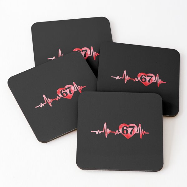 Item preview, 67 Heartbeat Meme Valentines Day Love Number  designed and sold by gladysenglish.