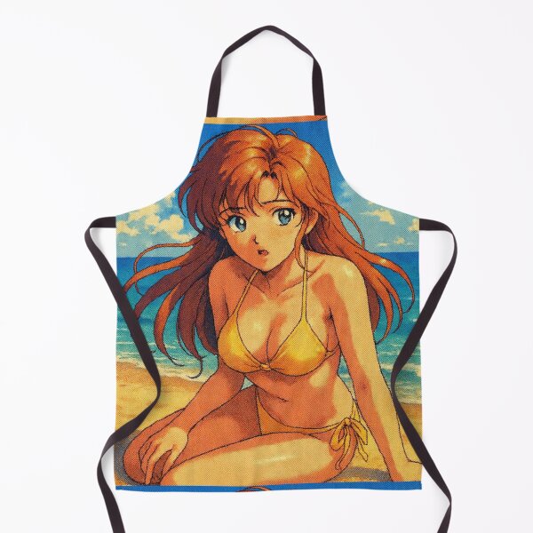 Artikelvorschau, Retro-Anime-Waifu – Strandbikini-Ästhetik der 90er entworfen und verkauft von EchoWave11.
