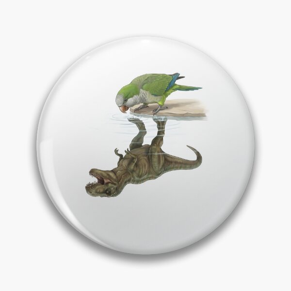 Item preview, Funny Green Monk Reflection T Rex Dinosaur Parrot Mom Dad Lover designed and sold by DoodleTortle.