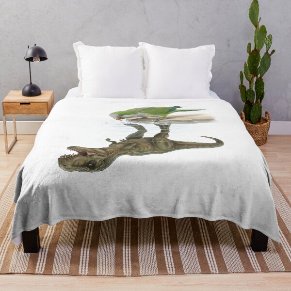 Item preview, Funny Green Monk Reflection T Rex Dinosaur Parrot Mom Dad Lover designed and sold by DoodleTortle.