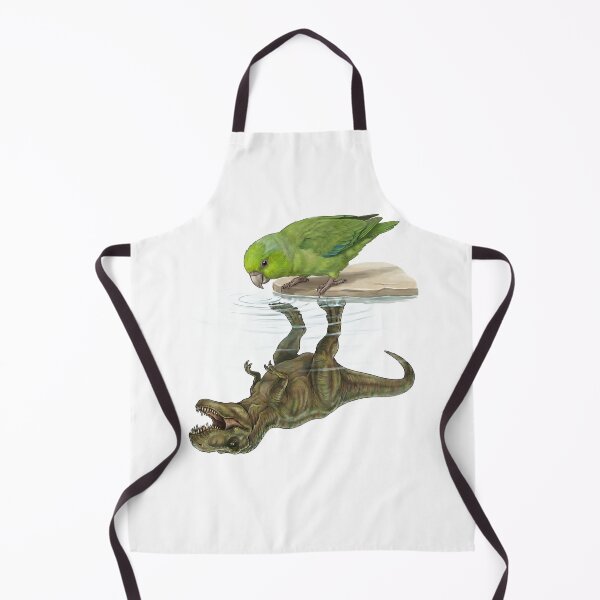 Item preview, Funny Green Parrotlet Reflection T Rex Dinosaur Parrot Mom Dad Lover designed and sold by DoodleTortle.