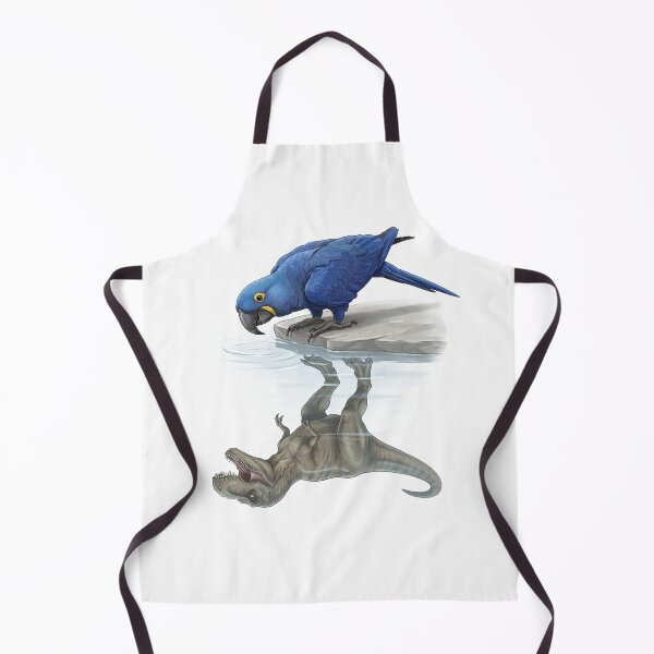 Item preview, Funny Hyacinth Macaw Reflection T Rex Dinosaur Parrot Mom Dad Lover designed and sold by DoodleTortle.