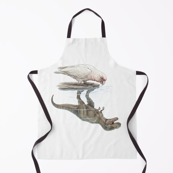 Item preview, Funny Long billed Corella Reflection T Rex Dinosaur Parrot Mom Dad Lover designed and sold by DoodleTortle.
