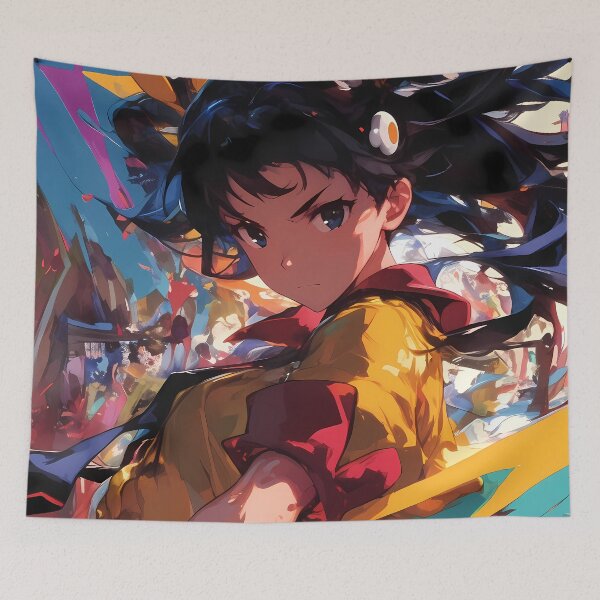 Item preview, Karen Araragi Bakemonogatari Color Splash Bold Confident Stance designed and sold by riadjamai.