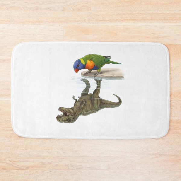 Item preview, Funny Loriinae Reflection T Rex Dinosaur Parrot Mom Dad Lover designed and sold by DoodleTortle.